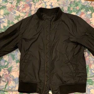 Uniqlo Black Bomber Jacket (M)